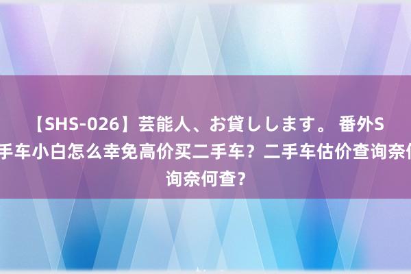 【SHS-026】芸能人、お貸しします。 番外SP 二手车小白怎么幸免高价买二手车？二手车估价查询奈何查？