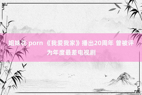 姐妹花 porn 《我爱我家》播出20周年 曾被评为年度最差电视剧